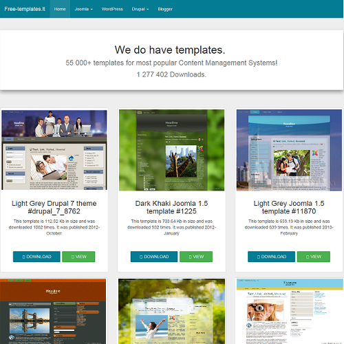 Free CMS Templates